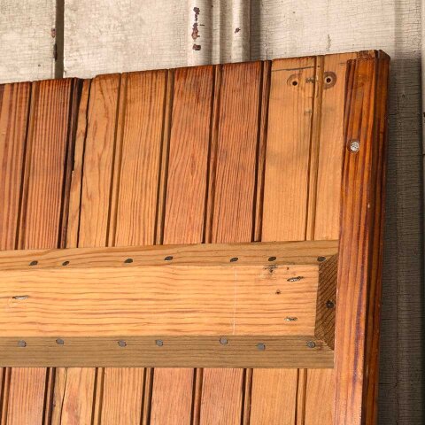 #55100 23x31 Antique Pine Beadboard Cabinet Door image 7