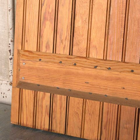 #55100 23x31 Antique Pine Beadboard Cabinet Door image 8