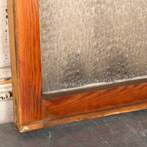 #55102 21x33 Antique Florentine Glass Window Sash image 2