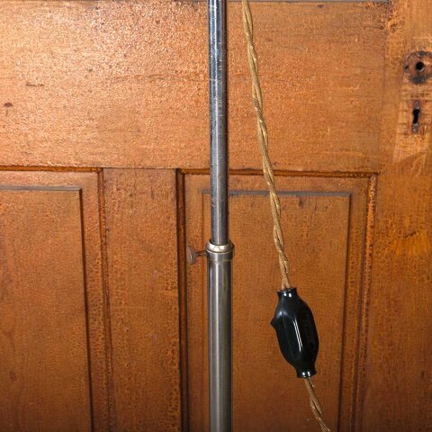 #55103 Antique Industrial Metal Floor Lamp image 7