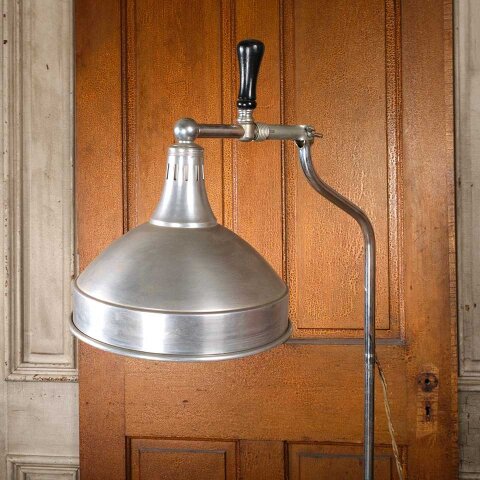 #55103 Antique Industrial Metal Floor Lamp image 2