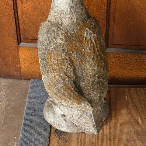 #55104 Vintage Concrete Goose Garden Ornament image 5