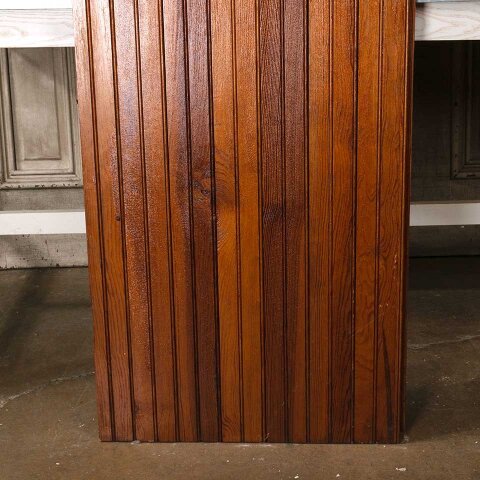 #55105 23x64 Antique Wood Beadboard Door image 3