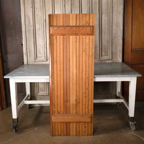 #55105 23x64 Antique Wood Beadboard Door image 7