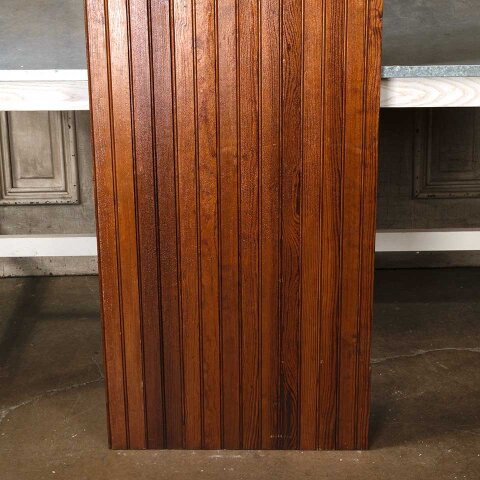 #55106 23x64 Antique Wood Beadboard Door image 3