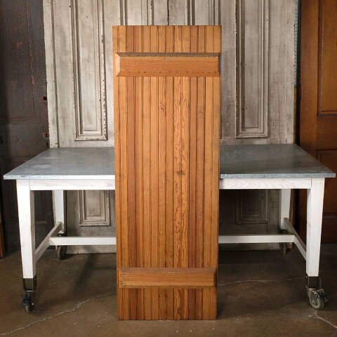 #55106 23x64 Antique Wood Beadboard Door image 6