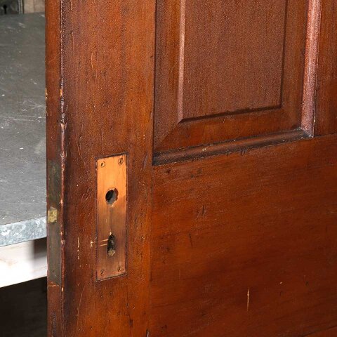 #55113 32x79 Antique 4 Panel Wood Interior Door image 7