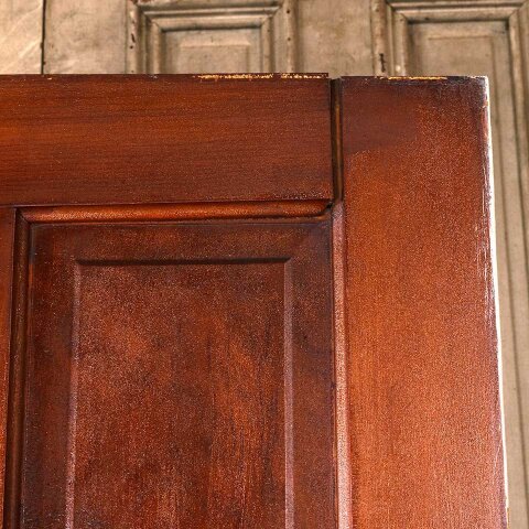 #55122 32x79 Antique 4 Panel Wood Interior Door image 4
