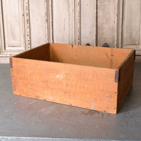 #55123 Antique Wood Storage Box image 2