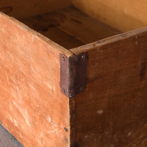 #55123 Antique Wood Storage Box image 6