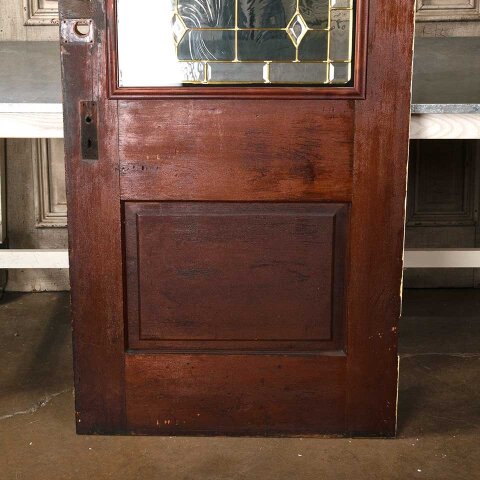 #55124 32x79 Salvaged Victorian Half Lite Entry Door image 7
