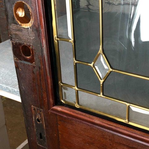 #55124 32x79 Salvaged Victorian Half Lite Entry Door image 8