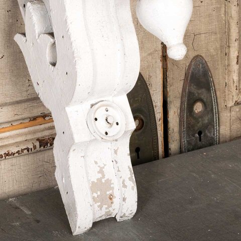 #55140 15x14 Salvaged Antique Wood Corbel Bracket image 2