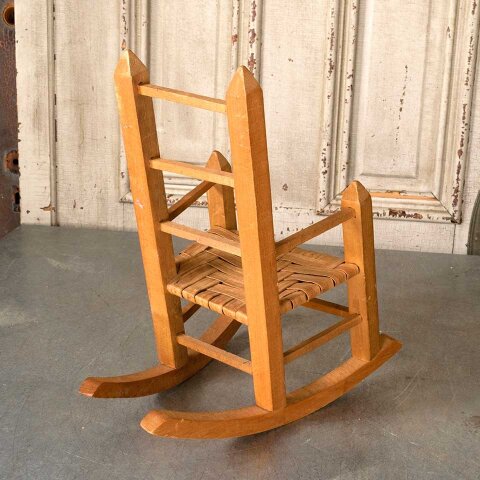 #55147 Small Wood Rocking Chair image 5