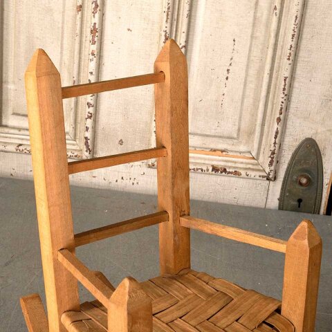 #55147 Small Wood Rocking Chair image 7