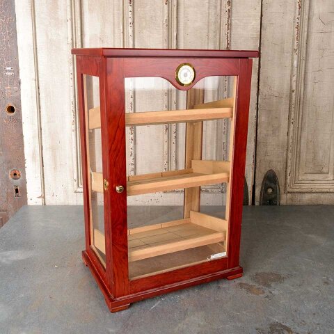 #55150 Wood Cigar Humidor Counter Display Cabinet image 3