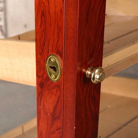 #55150 Wood Cigar Humidor Counter Display Cabinet image 6