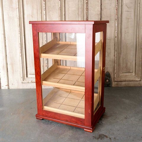 #55150 Wood Cigar Humidor Counter Display Cabinet image 7