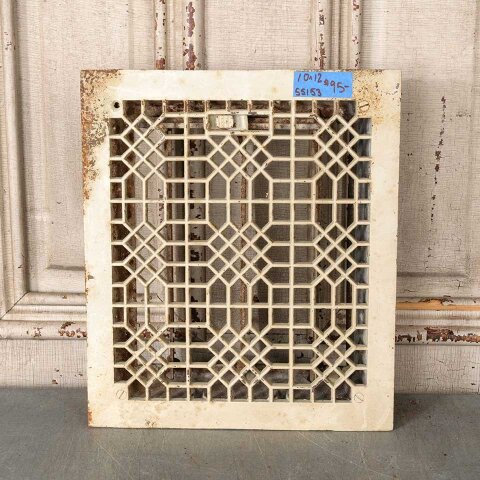 #55153 10x12 Antique Heat Grate Floor Vent Cover image 2