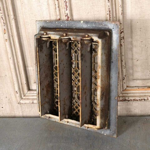 #55154 10x12 Antique Heat Grate Floor Vent Cover image 4