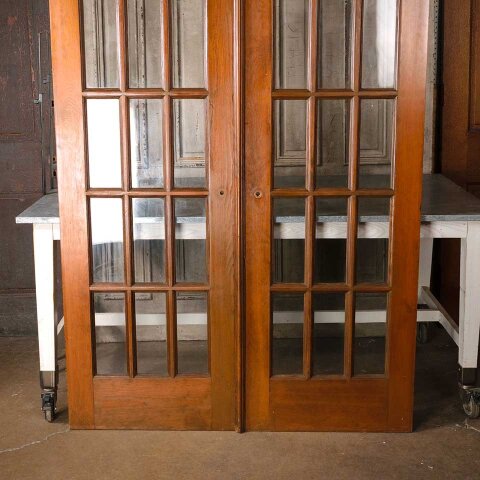 #55167 53x83 Vintage 15 Lite French Sliding Doors image 3