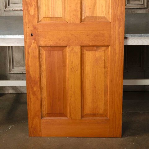 #55169 30x77 Salvaged 4 Panel Wood Interior Door image 6