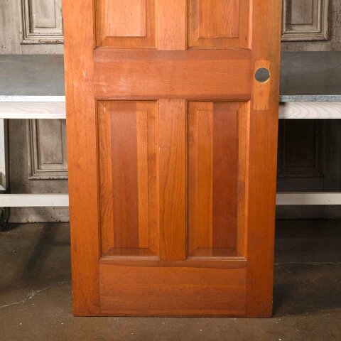 #55170 30x80 Salvaged 4 Panel Wood Interior Door image 3