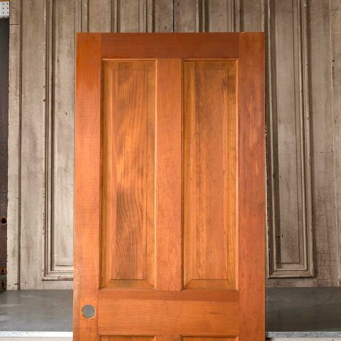 #55170 30x80 Salvaged 4 Panel Wood Interior Door image 5