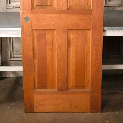 #55170 30x80 Salvaged 4 Panel Wood Interior Door image 6
