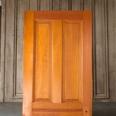 #55177 30x80 Salvaged 4 Panel Wood Interior Door image 2