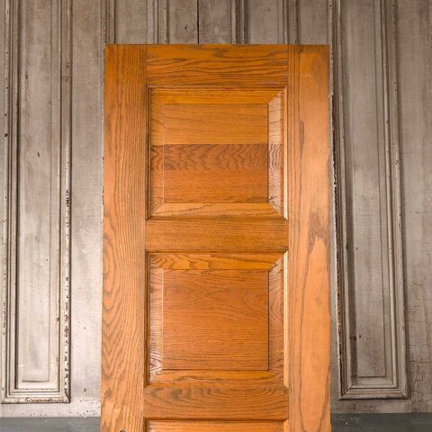 #55179 24x79 Salvaged 4 Panel Oak Interior Door image 6