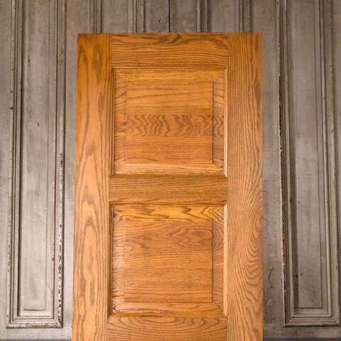 #55179 24x79 Salvaged 4 Panel Oak Interior Door image 2