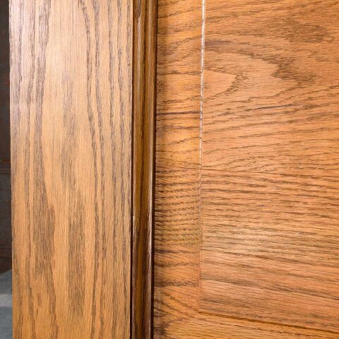 #55179 24x79 Salvaged 4 Panel Oak Interior Door image 4