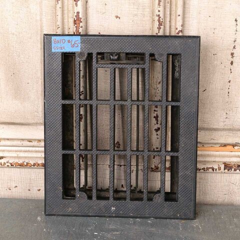 #55184 8x10 Antique Heat Grate Floor Vent Cover image 2