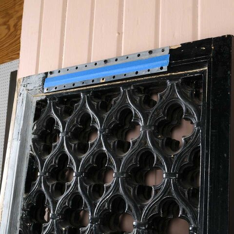 #55202 21x68 Salvaged Vintage Gothic Panel Partition image 7