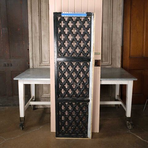 #55203 21x68 Salvaged Vintage Gothic Panel Partition image 7