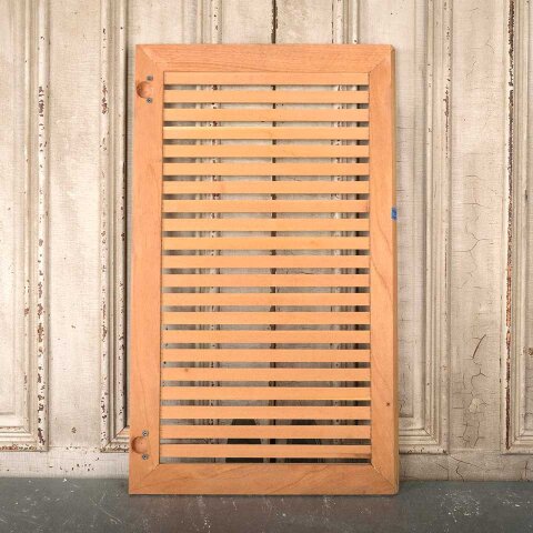 #55205 21x36 Salvaged Slatted Wood Cabinet Door image 5