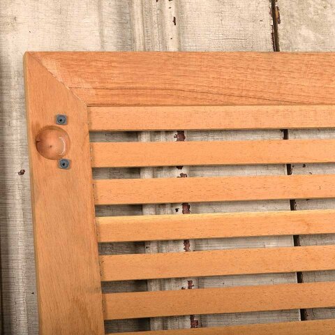 #55205 21x36 Salvaged Slatted Wood Cabinet Door image 6
