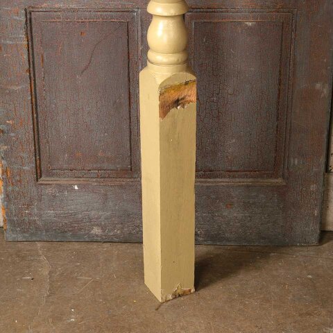 #55217 4x4 Salvaged Painted Turned Wood Porch Post image 5