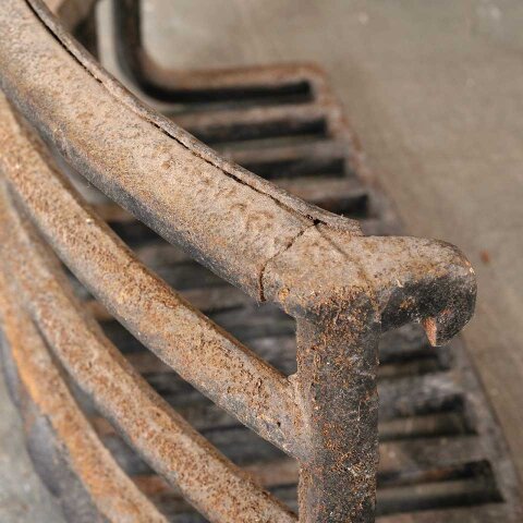#55245 Antique Fireplace Log Holder / Coal Basket image 5