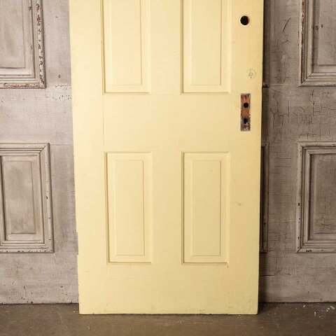 #55264 28x77 Salvaged Antique 4 Panel Interior Door image 8