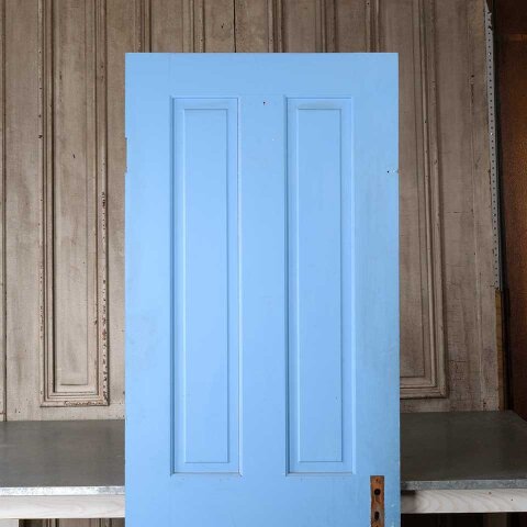 #55265 28x77 Salvaged Antique 4 Panel Interior Door image 7