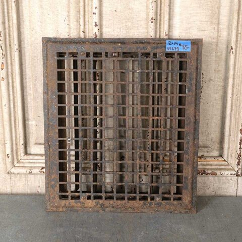#55273 12x14 Antique Heat Grate Floor Vent Cover image 2