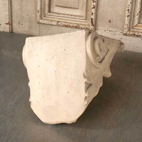 #55315 Cast Plaster Leaf Mouth Head Corbel Bracket image 6
