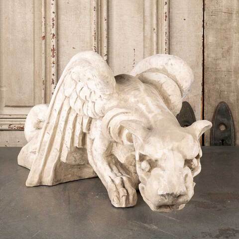 #55321 Cast Plaster Crawling Gargoyle Statue image 2