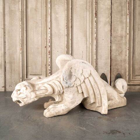 #55321 Cast Plaster Crawling Gargoyle Statue image 4
