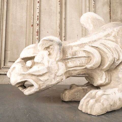 #55321 Cast Plaster Crawling Gargoyle Statue image 5