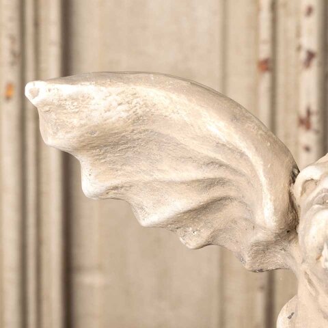 #55323 Small Plaster Winged Dog Gargoyle image 4