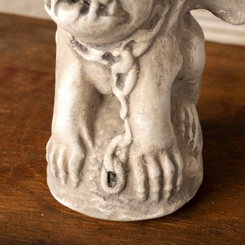 #55323 Small Plaster Winged Dog Gargoyle image 3