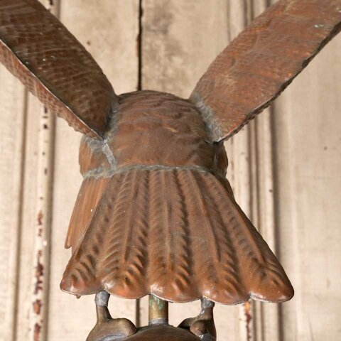 #55354 Vintage Copper Bald Eagle Weathervane image 6